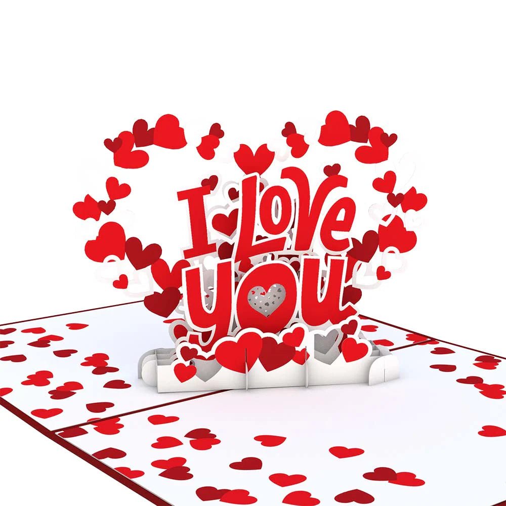 3D Pop-Up Karten & Papierkunst für den Valentinstag - Lovepop.de