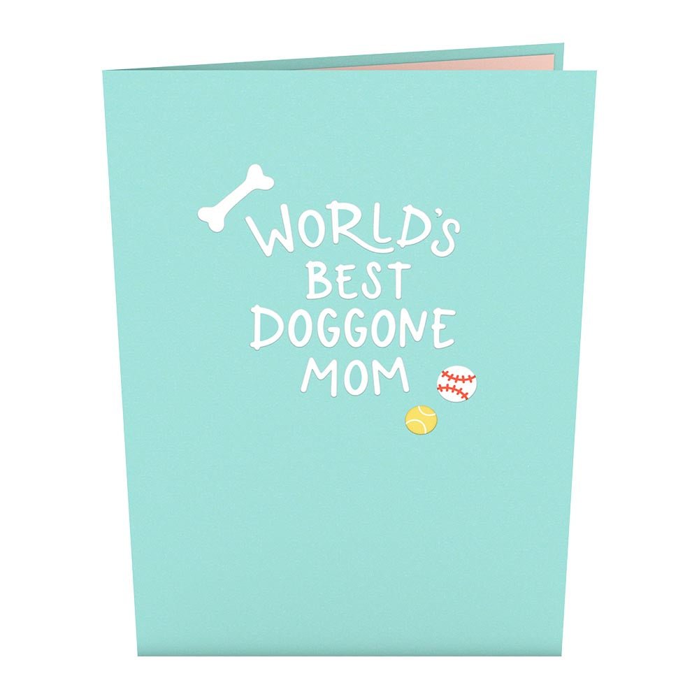 Lovepop - Beste Doggone Mom Hunde Muttertag 3D Pop - Up Karte - Onlineshop für außergewöhnliche Grußkarten und Paper Art - Online kaufen