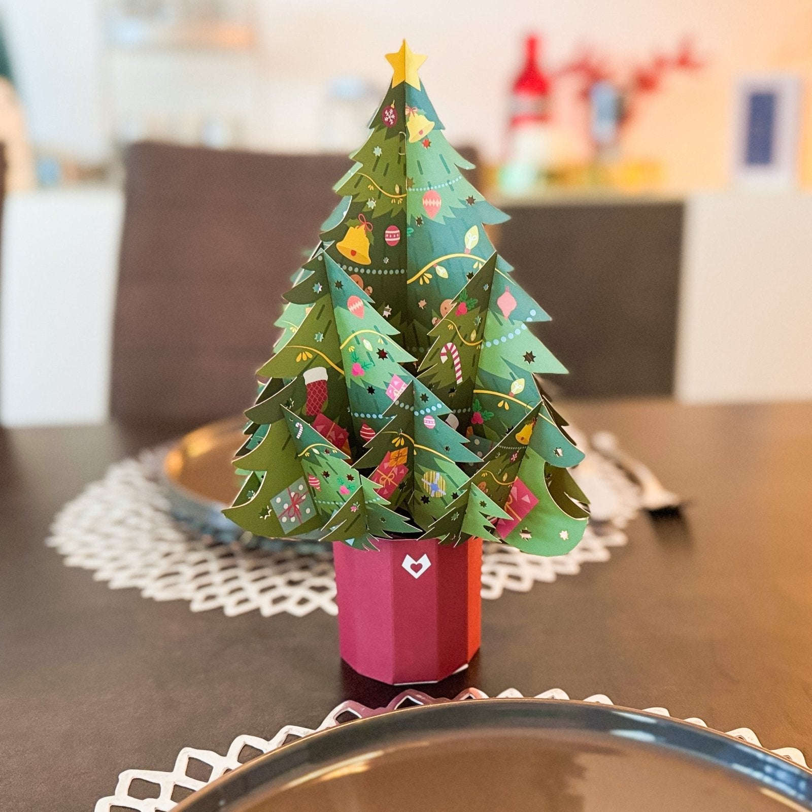 Lovepop - Festlicher Weihnachtsbaum 3D Pop - Up Papier Deko - Onlineshop für außergewöhnliche Grußkarten und Paper Art - Online kaufen