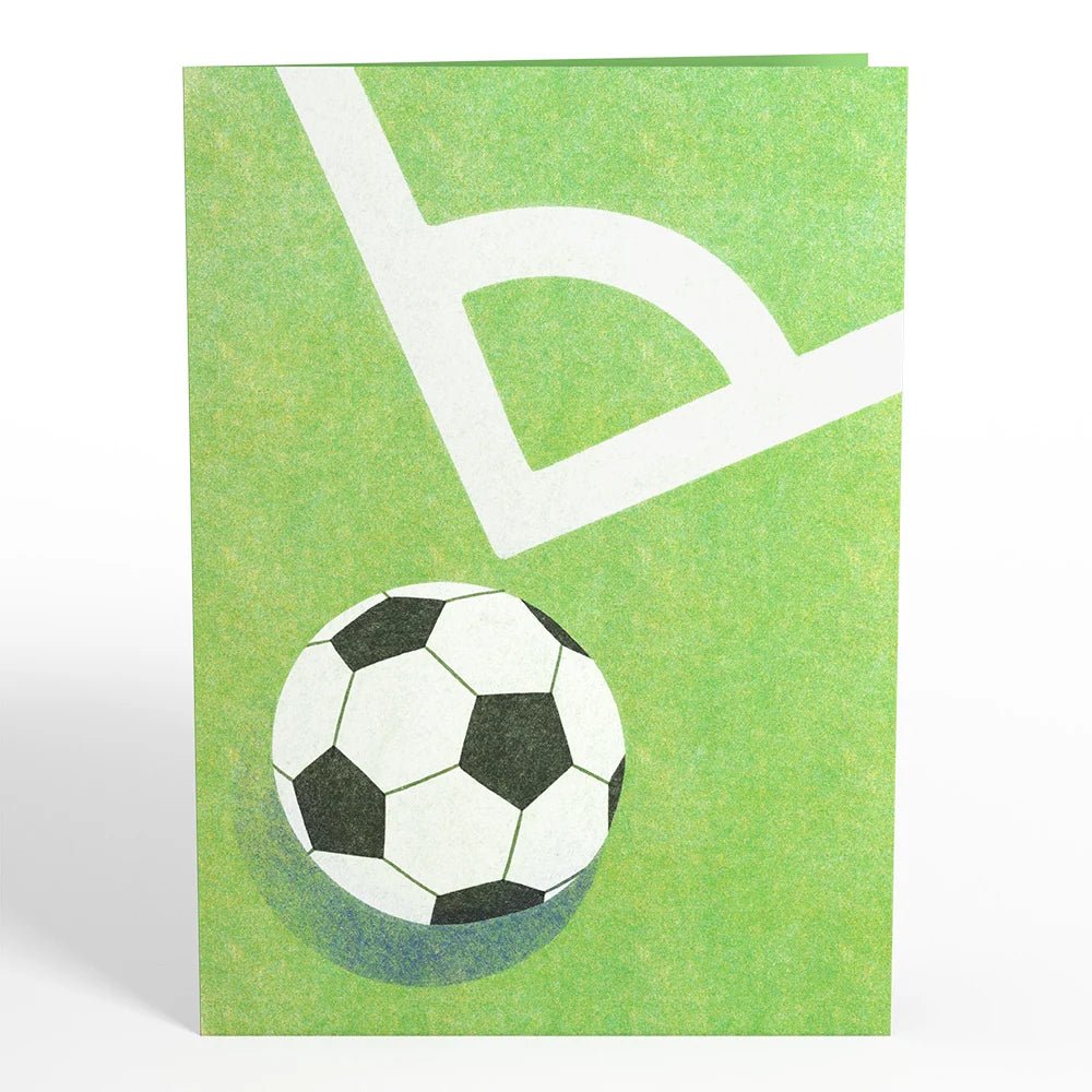 Lovepop - Fußball 3D Pop-Up Karte - Onlineshop für außergewöhnliche Grußkarten und Paper Art - Online kaufen