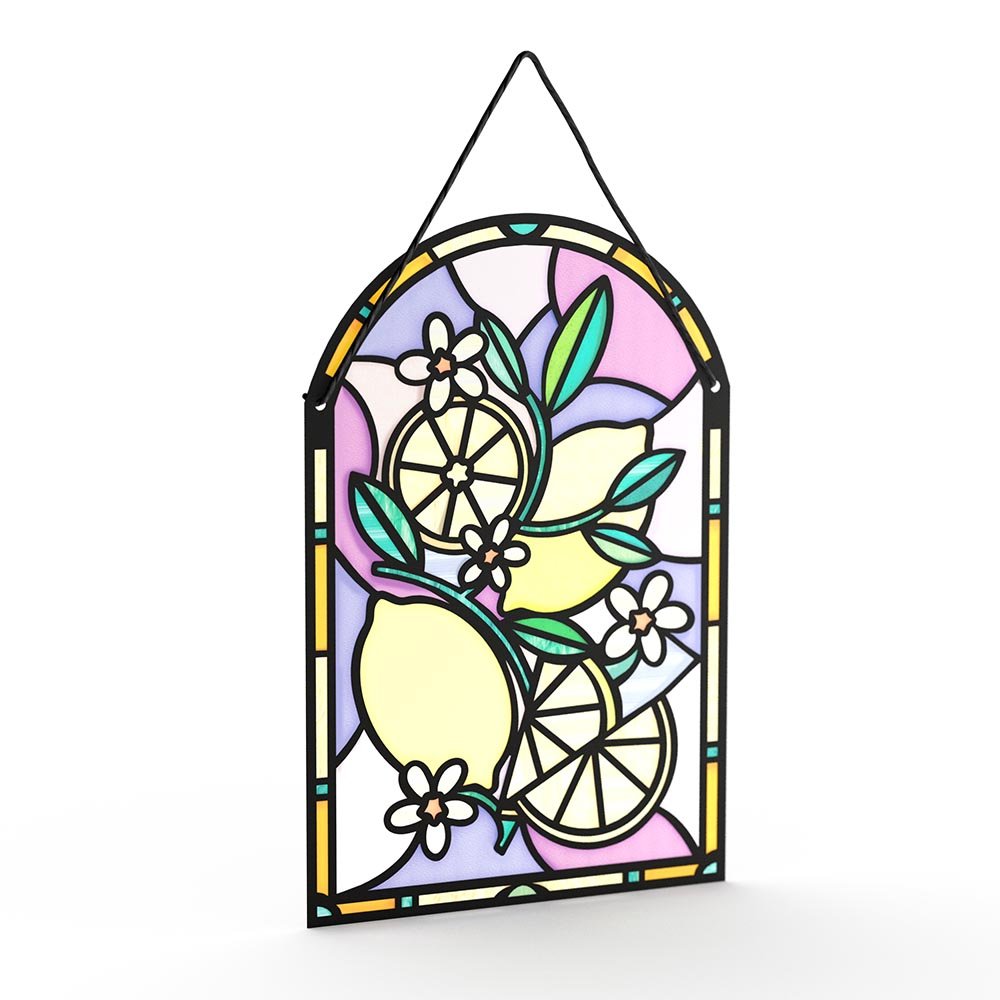 Lovepop - Geburtstags - Zitronen Sonnenfänger Karte - Onlineshop für außergewöhnliche Grußkarten und Paper Art - Online kaufen