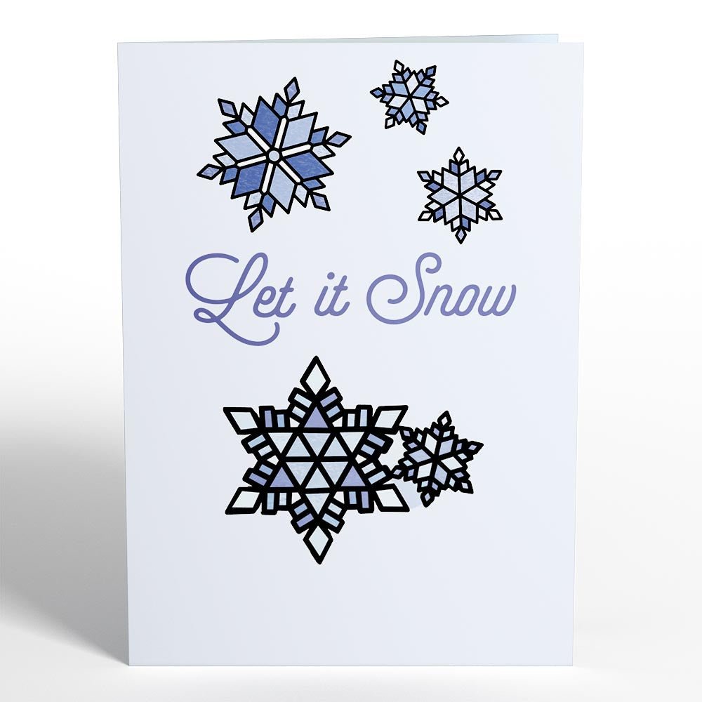 Lovepop - Let It Snow Sonnenfänger Karte - Onlineshop für außergewöhnliche Grußkarten und Paper Art - Online kaufen