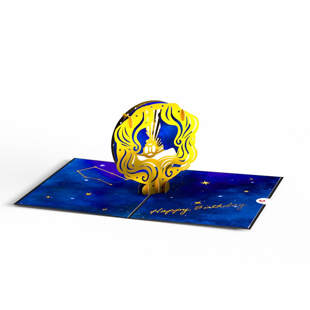 Lovepop - Sternzeichen Zwillinge 3D Pop - Up Karte - Onlineshop für außergewöhnliche Grußkarten und Paper Art - Online kaufen