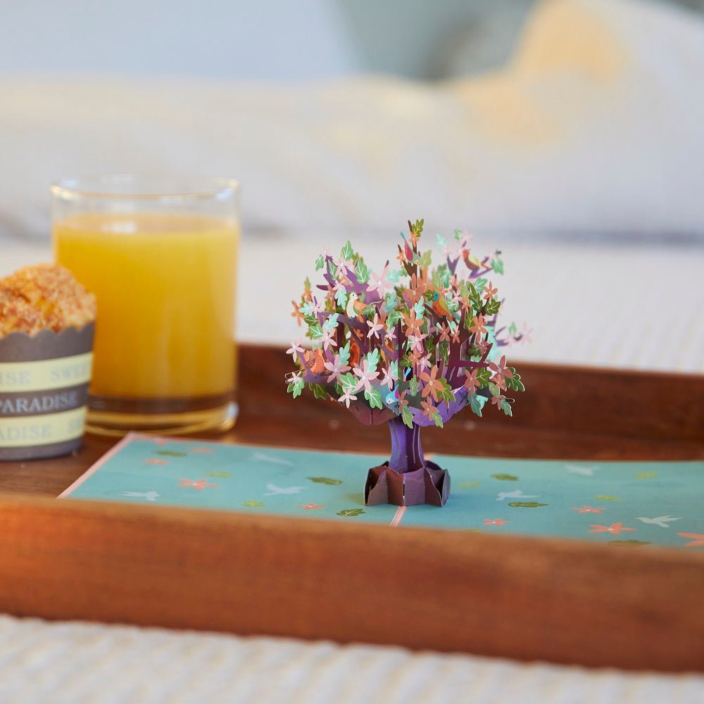 Lovepop - Vogelbaum zum Muttertag 3D Pop - Up Karte - Onlineshop für außergewöhnliche Grußkarten und Paper Art - Online kaufen