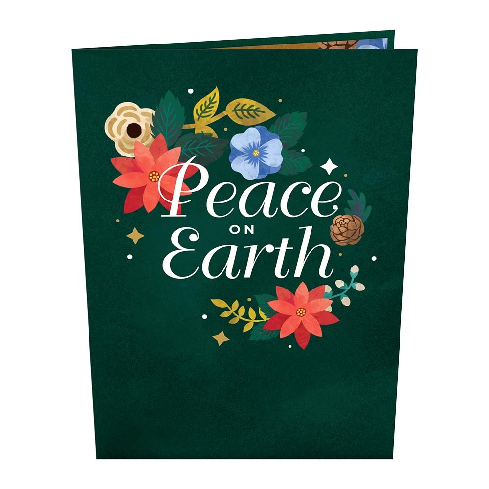 Lovepop - Weihnachtliche Engel mit Ornament 3D Pop - Up Karte - Onlineshop für außergewöhnliche Grußkarten und Paper Art - Online kaufen
