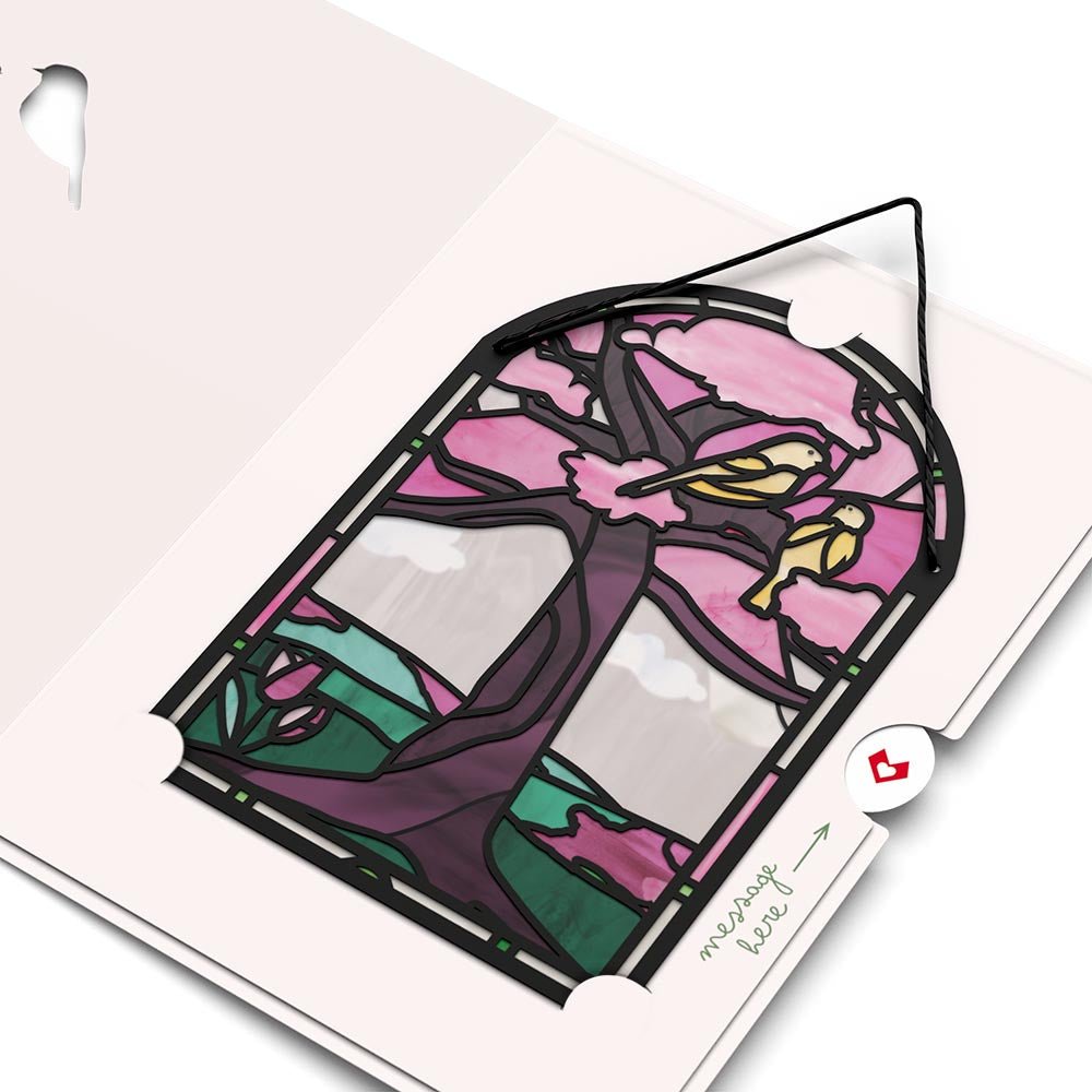 Lovepop - You Brighten My World Sonnenfänger Karte - Onlineshop für außergewöhnliche Grußkarten und Paper Art - Online kaufen