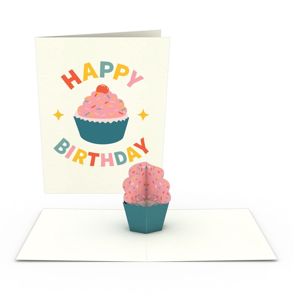 Lovepop - 4er - Pack Skurrile Geburtstags - Notizkarten 3D Pop - Up Kartenpaket - Onlineshop für außergewöhnliche Grußkarten und Paper Art - Online kaufen