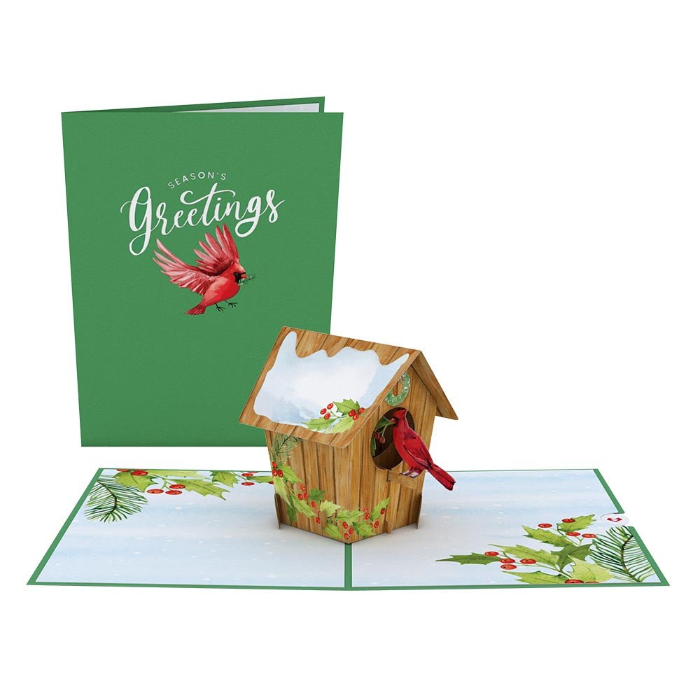 Lovepop - 7er - Pack Festliches Weihnachten 3D Pop - Up Kartenpaket - Onlineshop für außergewöhnliche Grußkarten und Paper Art - Online kaufen