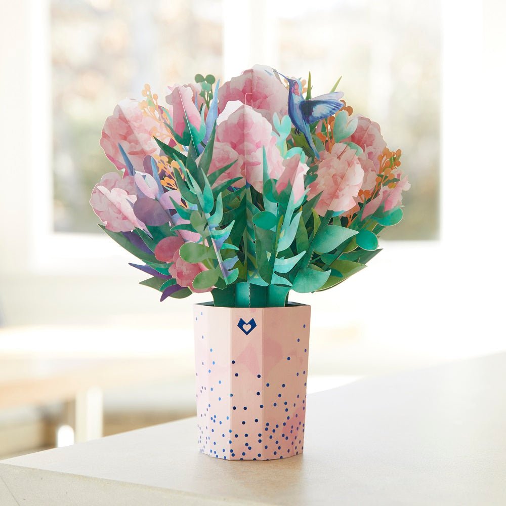 Lovepop - Aquarell Rosenstrauß 3D Pop - Up Bouquet - Onlineshop für außergewöhnliche Grußkarten und Paper Art - Online kaufen