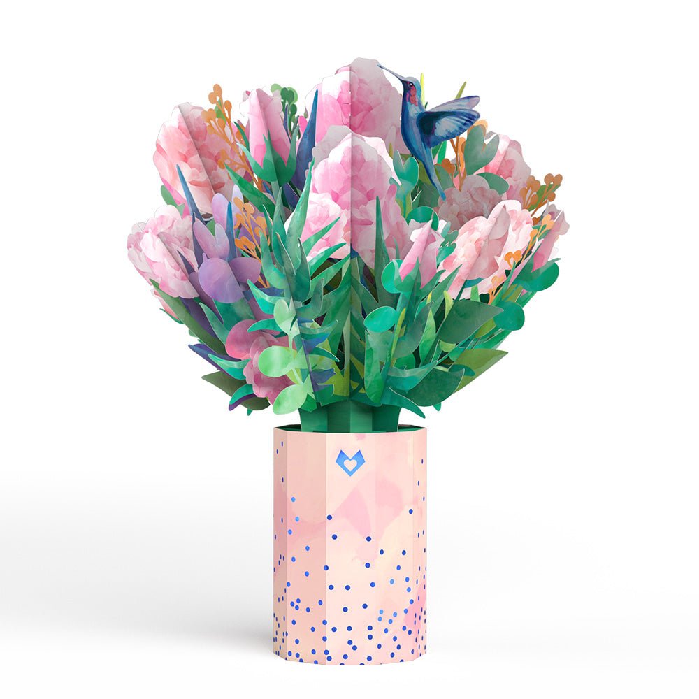 Lovepop - Aquarell Rosenstrauß 3D Pop - Up Bouquet - Onlineshop für außergewöhnliche Grußkarten und Paper Art - Online kaufen