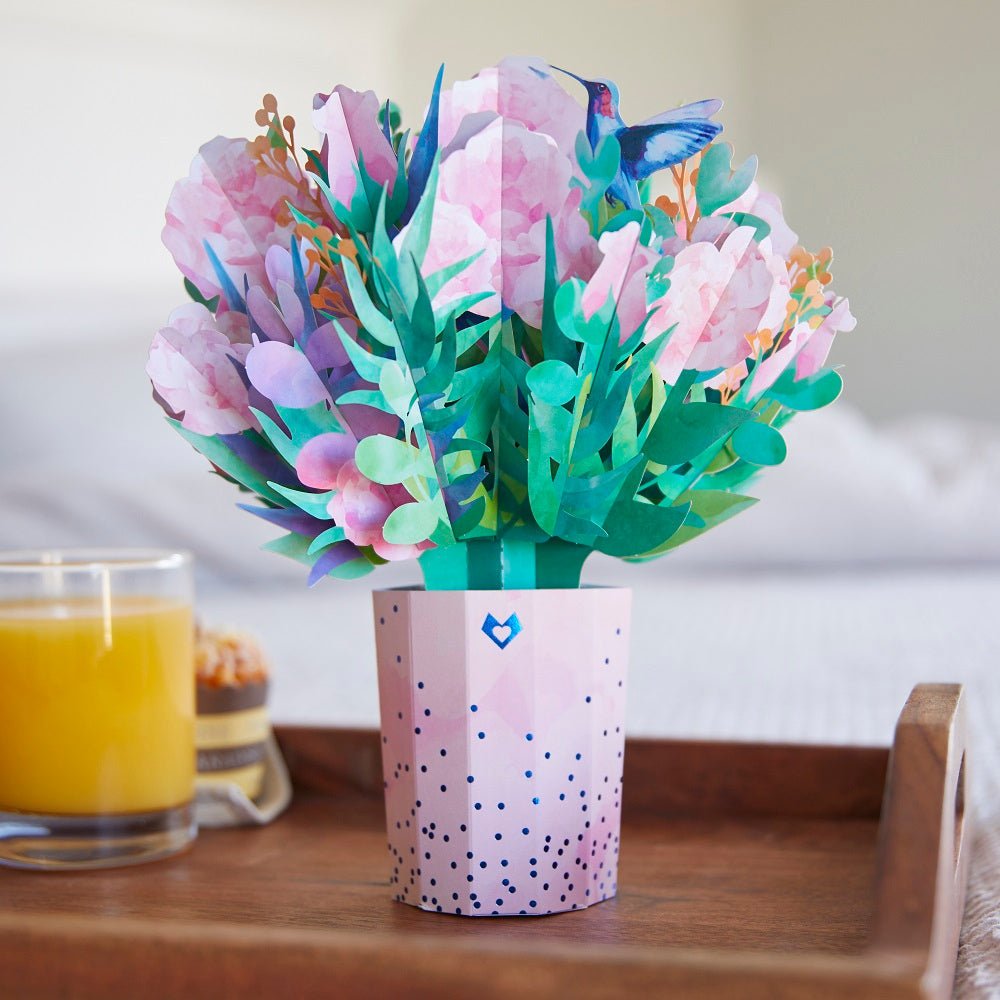 Lovepop - Aquarell Rosenstrauß 3D Pop - Up Bouquet - Onlineshop für außergewöhnliche Grußkarten und Paper Art - Online kaufen