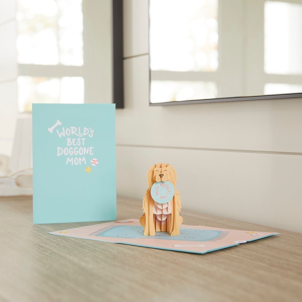 Lovepop - Beste Doggone Mom Hunde Muttertag 3D Pop - Up Karte - Onlineshop für außergewöhnliche Grußkarten und Paper Art - Online kaufen