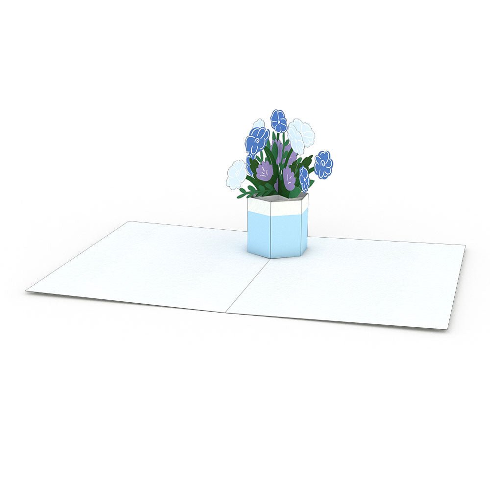 Lovepop - Blumentopf - Notizkarten 4er - Pack 3D Pop - Up Kartenpaket - Onlineshop für außergewöhnliche Grußkarten und Paper Art - Online kaufen