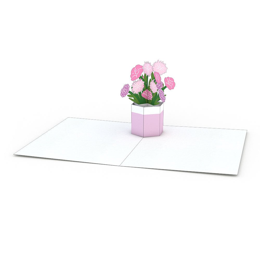 Lovepop - Blumentopf - Notizkarten 4er - Pack 3D Pop - Up Kartenpaket - Onlineshop für außergewöhnliche Grußkarten und Paper Art - Online kaufen