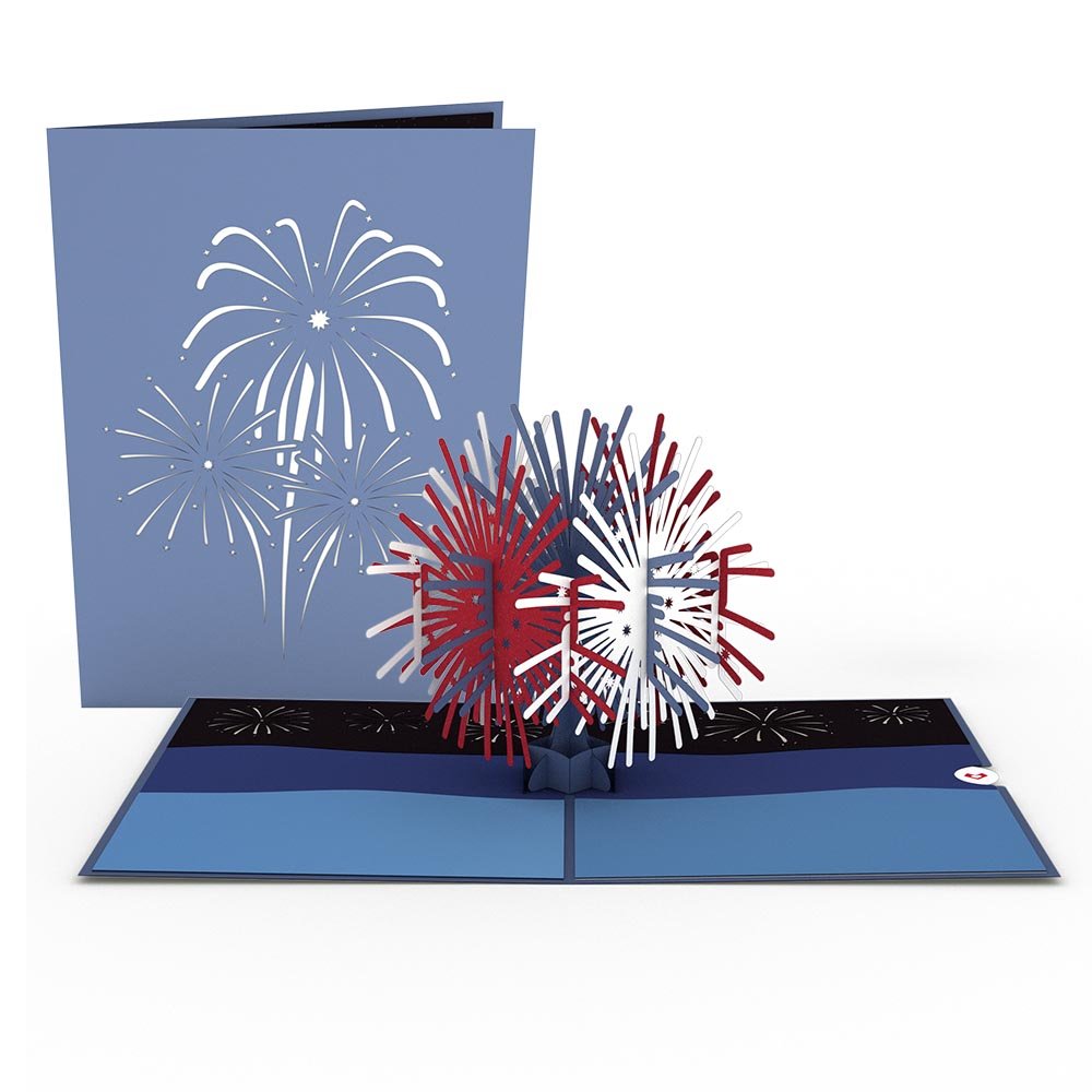 Lovepop - Feuerwerk 3D Pop - Up Karte - Onlineshop für außergewöhnliche Grußkarten und Paper Art - Online kaufen