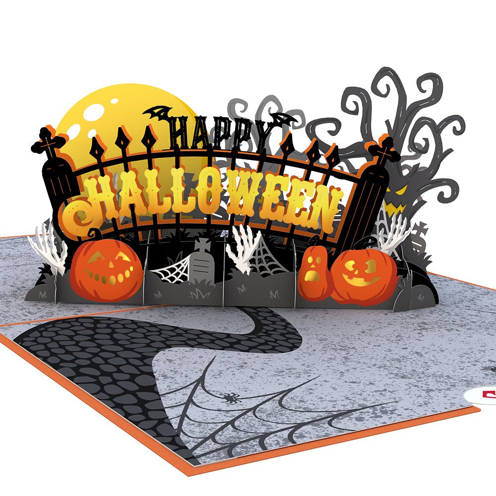 Lovepop - Fröhliche Halloween 3D Pop - Up Karte - Onlineshop für außergewöhnliche Grußkarten und Paper Art - Online kaufen