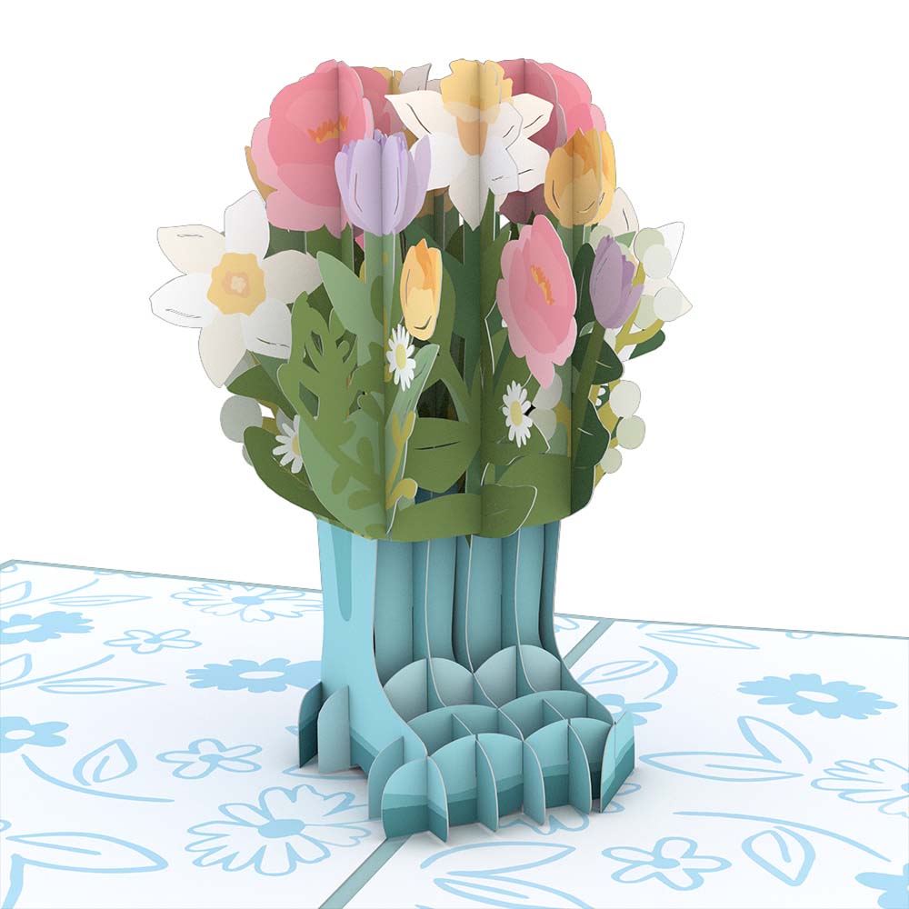 Lovepop - Gartenstiefel zum Muttertag 3D Pop - Up Karte - Onlineshop für außergewöhnliche Grußkarten und Paper Art - Online kaufen