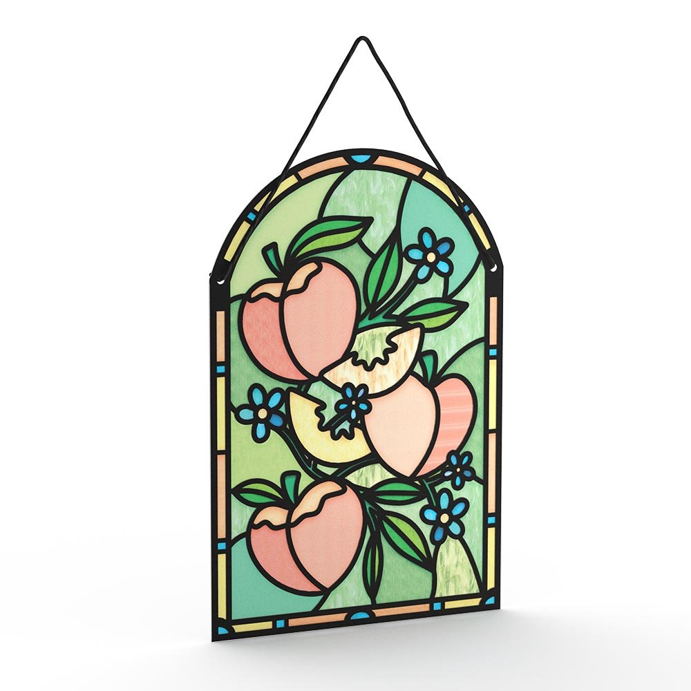Lovepop - Geburtstags - Pfirsich Sonnenfänger Karte - Onlineshop für außergewöhnliche Grußkarten und Paper Art - Online kaufen