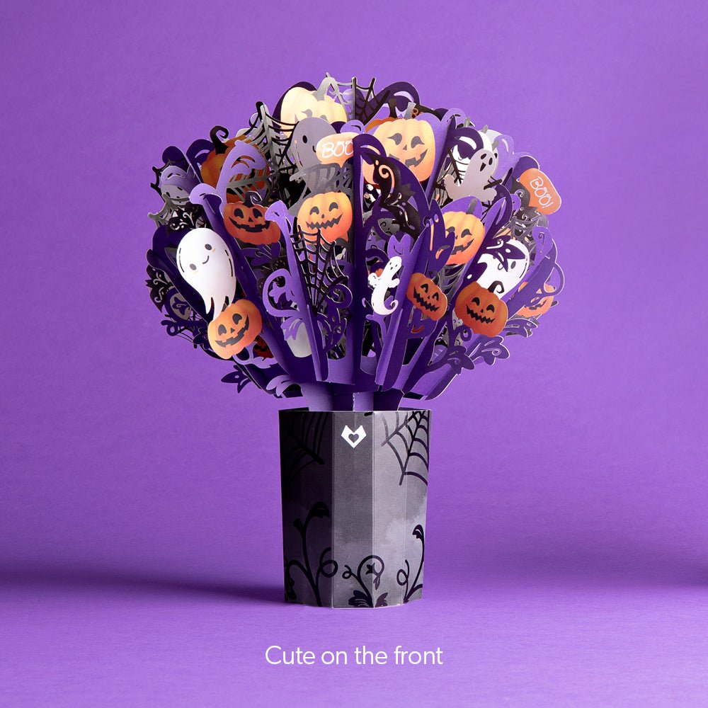 Lovepop - Halloween - Paket 3D Pop - Up Karte + Bouquet Set - Onlineshop für außergewöhnliche Grußkarten und Paper Art - Online kaufen