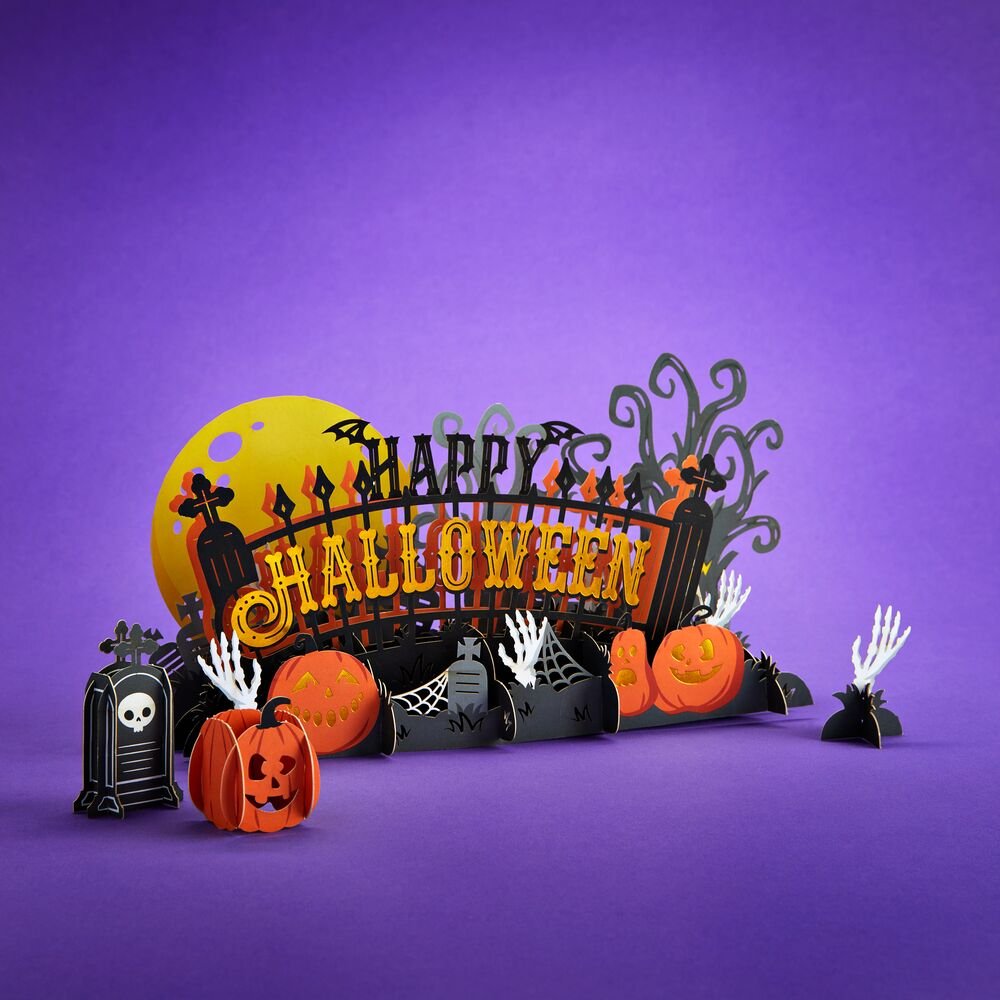 Lovepop - Halloween - Riesen - Pop - Up - Geschenk - Onlineshop für außergewöhnliche Grußkarten und Paper Art - Online kaufen