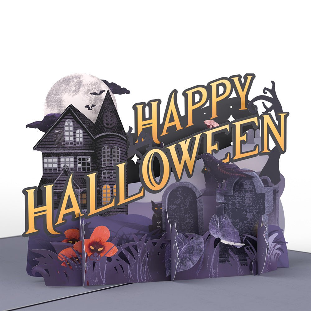 Lovepop - Halloween - Zauberhaft unheimliche 3D Pop - Up Karte - Onlineshop für außergewöhnliche Grußkarten und Paper Art - Online kaufen