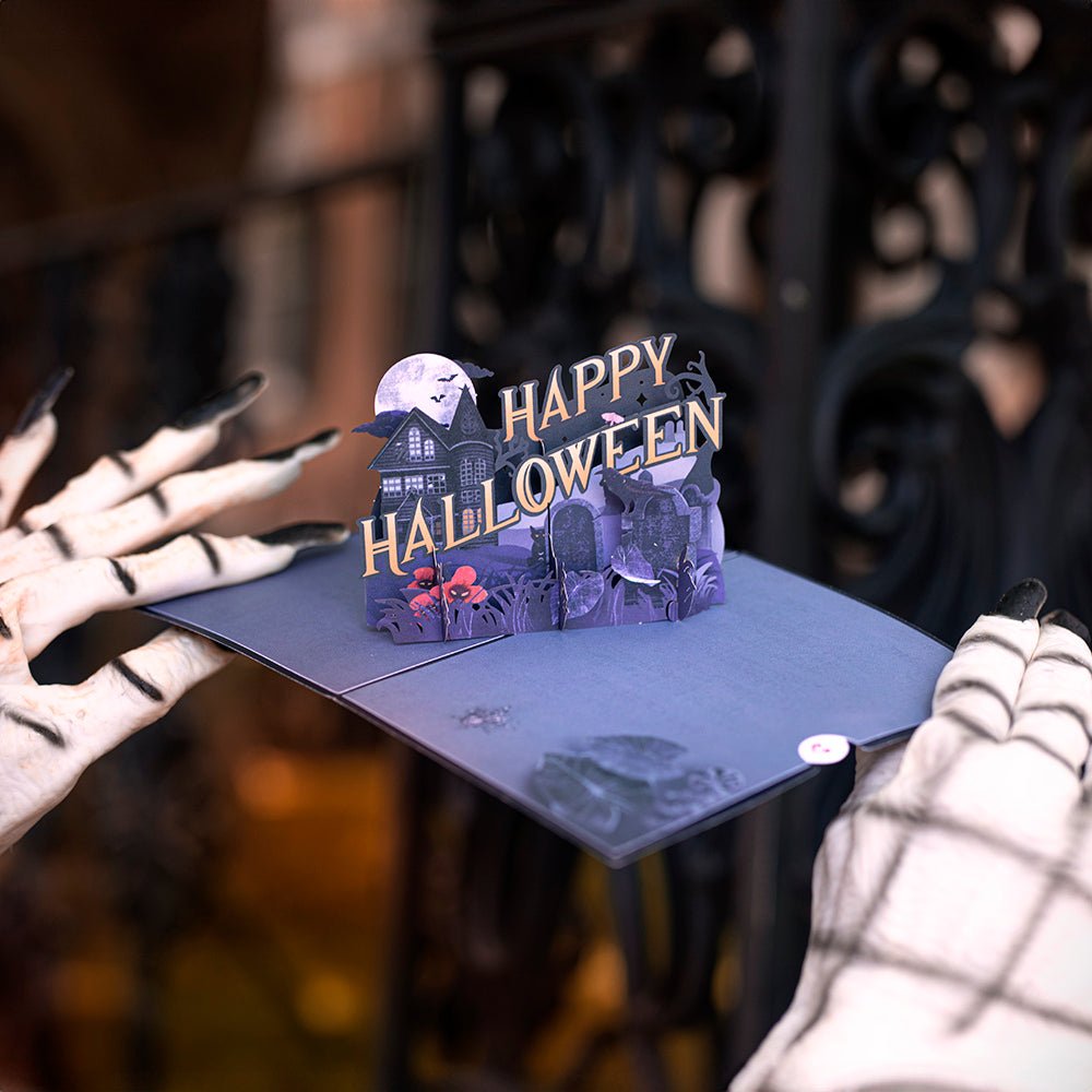 Lovepop - Halloween - Zauberhaft unheimliche 3D Pop - Up Karte - Onlineshop für außergewöhnliche Grußkarten und Paper Art - Online kaufen