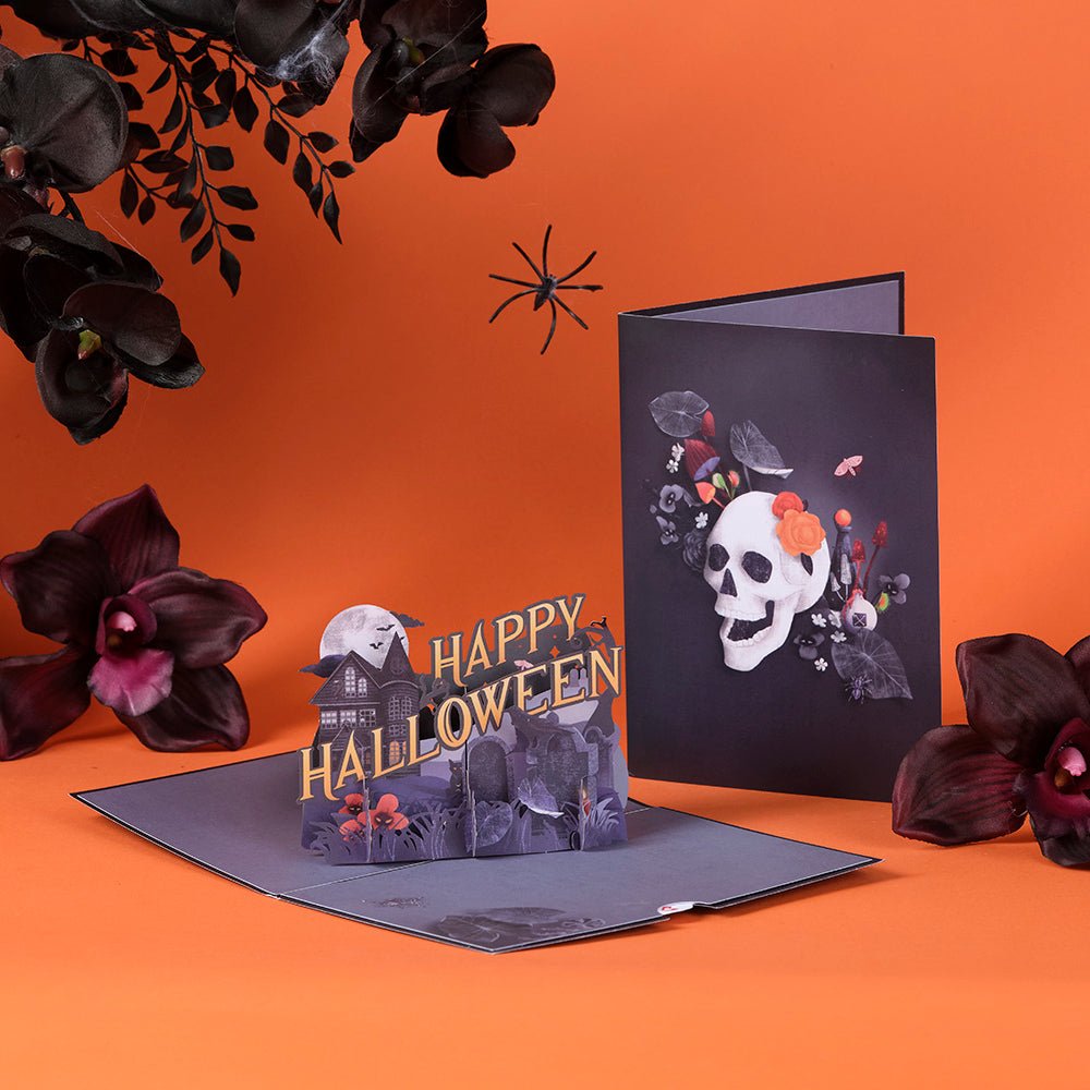 Lovepop - Halloween - Zauberhaft unheimliche 3D Pop - Up Karte - Onlineshop für außergewöhnliche Grußkarten und Paper Art - Online kaufen