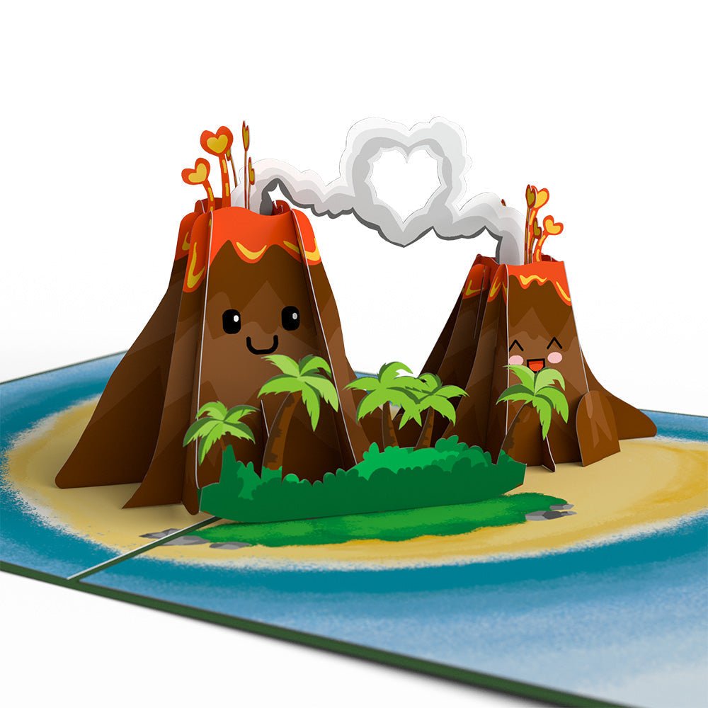 Lovepop - I Lava You 3D Pop - Up Karte - Onlineshop für außergewöhnliche Grußkarten und Paper Art - Online kaufen