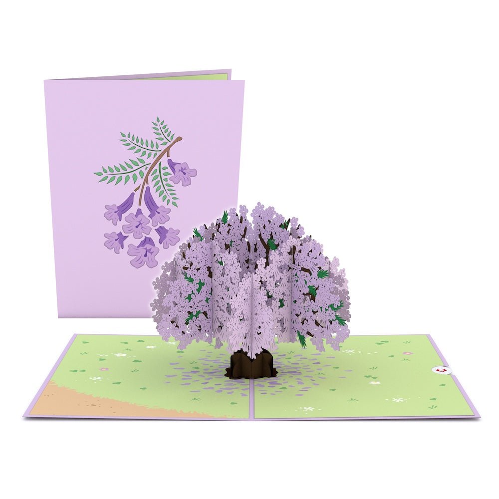 Lovepop - Jacaranda - Baum 3D Pop - Up Karte - Onlineshop für außergewöhnliche Grußkarten und Paper Art - Online kaufen