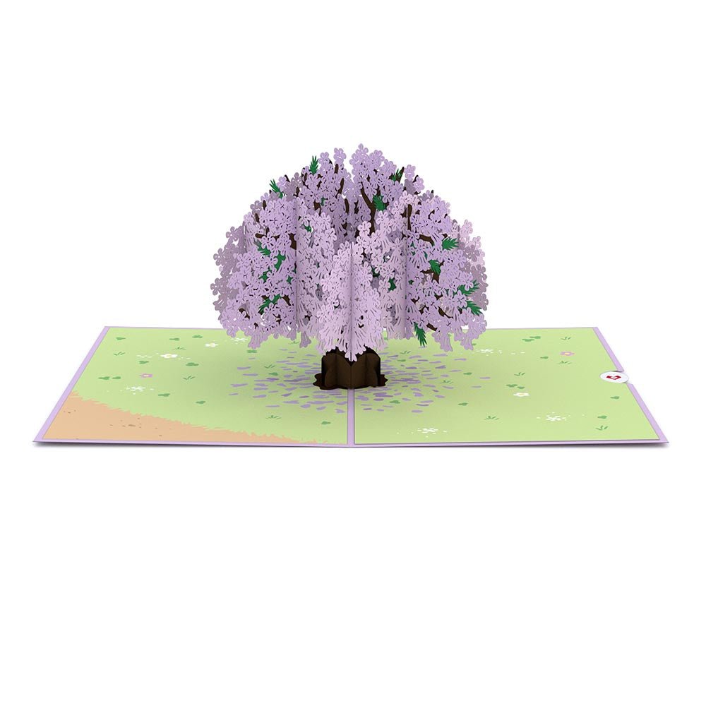 Lovepop - Jacaranda - Baum 3D Pop - Up Karte - Onlineshop für außergewöhnliche Grußkarten und Paper Art - Online kaufen