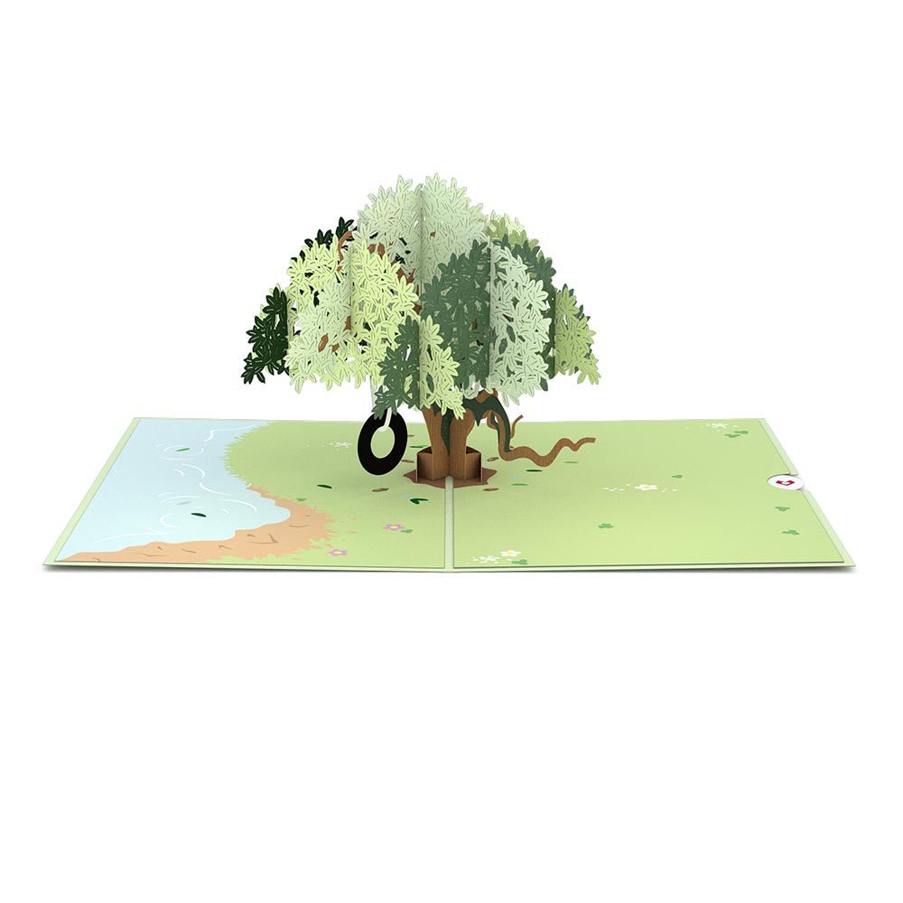 Lovepop - Live Oak Eiche 3D Pop - Up Karte - Onlineshop für außergewöhnliche Grußkarten und Paper Art - Online kaufen