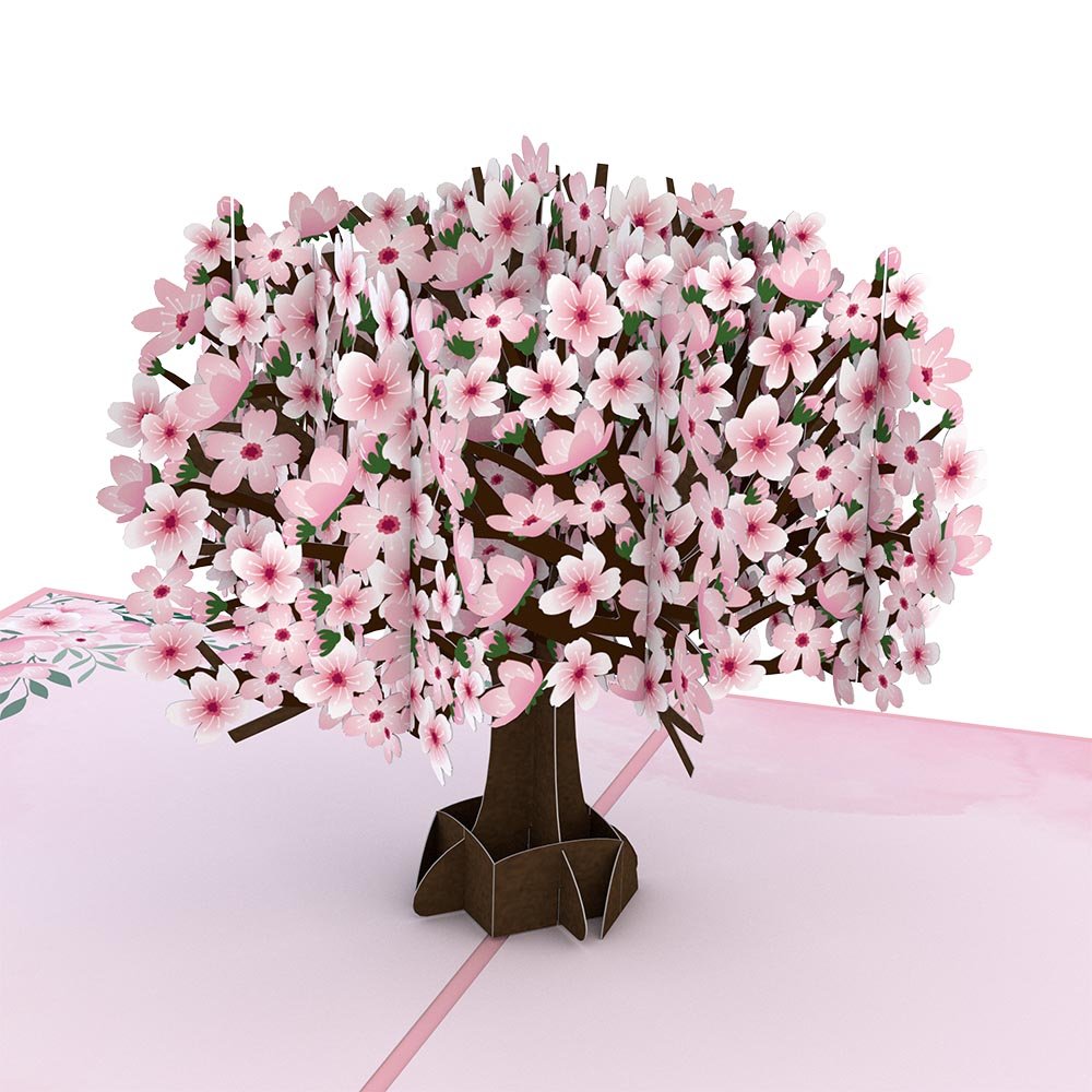 Lovepop - Muttertag - Kirschblüten - Muttertagskarte 3D Pop - Up Karte - Onlineshop für außergewöhnliche Grußkarten und Paper Art - Online kaufen