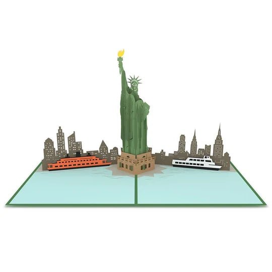 Lovepop - New York Freiheitsstatue 3D Pop-Up Karte - Onlineshop für außergewöhnliche Grußkarten und Paper Art - Online kaufen