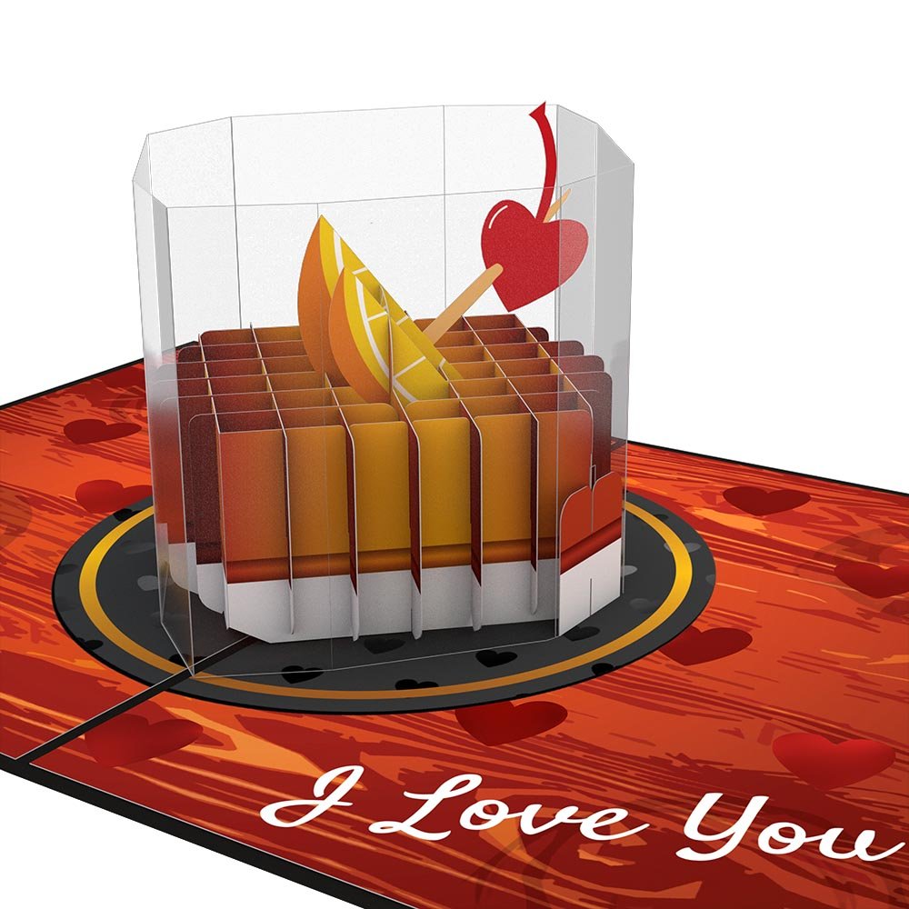 Lovepop - Old Fashioned Love 3D Pop - Up Karte - Onlineshop für außergewöhnliche Grußkarten und Paper Art - Online kaufen