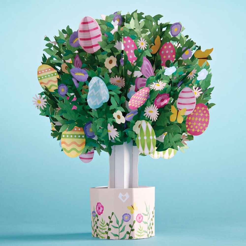 Lovepop - Ostereierbaum - Strauß 3D Pop - Up Bouquet - Onlineshop für außergewöhnliche Grußkarten und Paper Art - Online kaufen