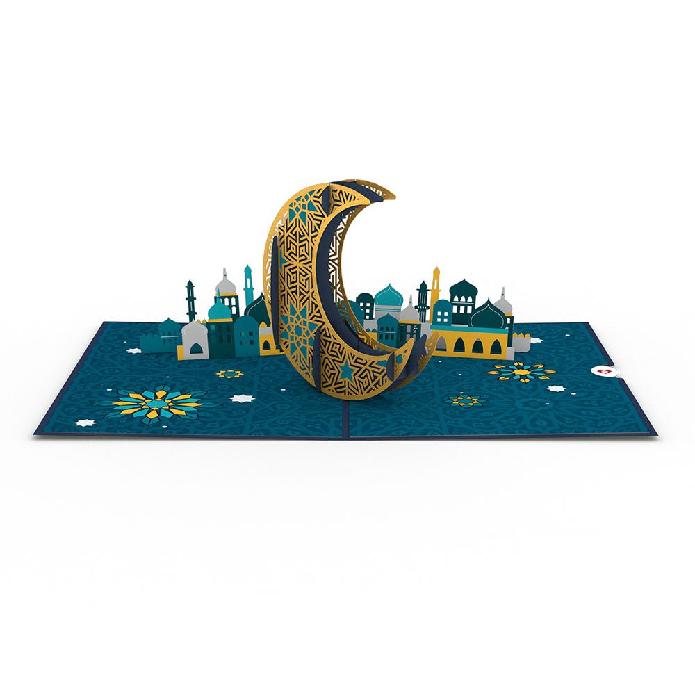 Lovepop - Ramadan - Eid Mubarak 3D Pop - Up Karte - Onlineshop für außergewöhnliche Grußkarten und Paper Art - Online kaufen