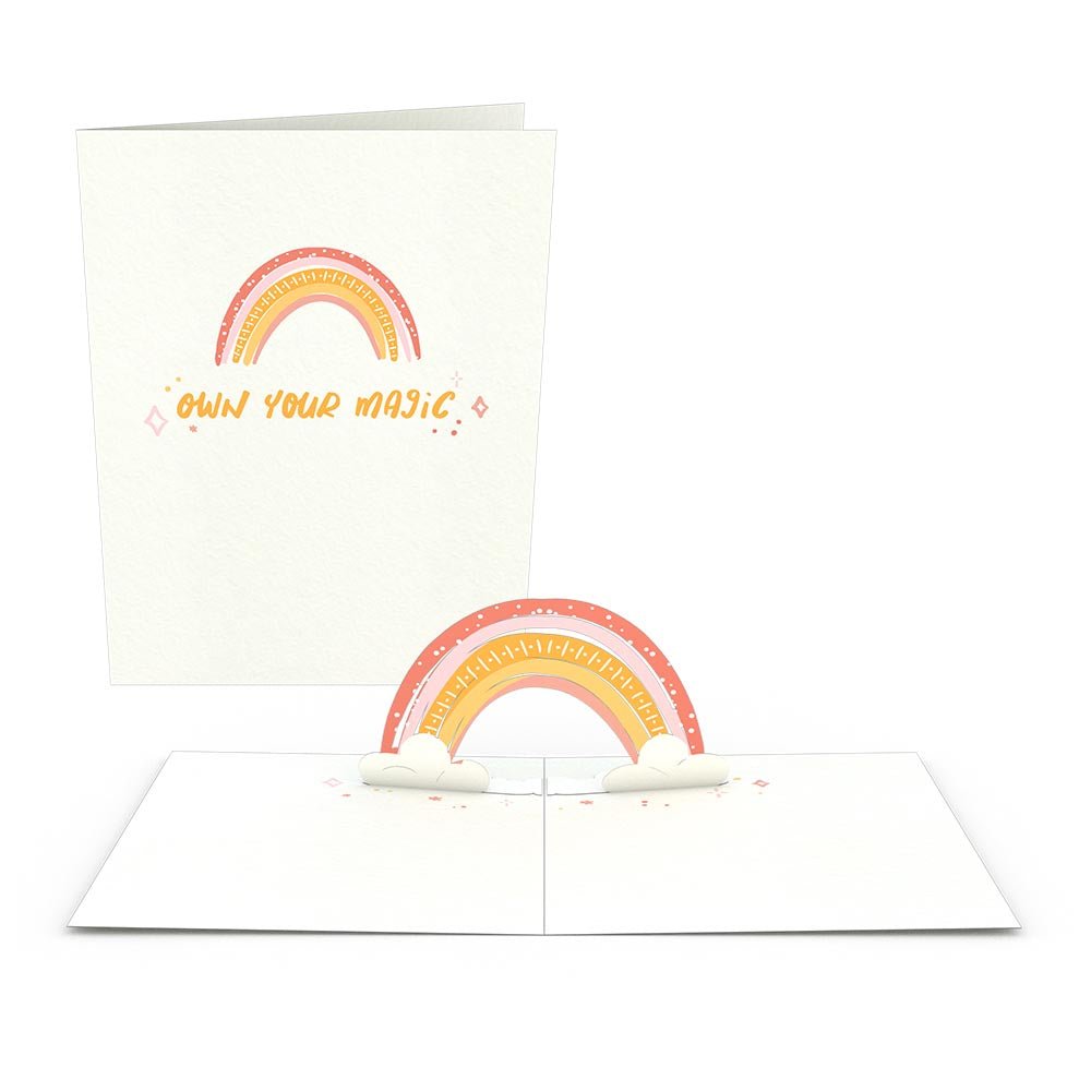 Lovepop - Regenbogen - Notizkarten (4er - Pack) Notizkarte - Onlineshop für außergewöhnliche Grußkarten und Paper Art - Online kaufen