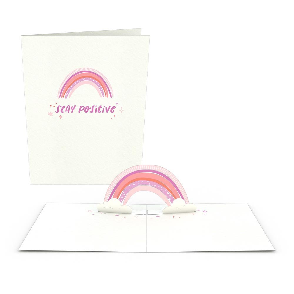 Lovepop - Regenbogen - Notizkarten (4er - Pack) Notizkarte - Onlineshop für außergewöhnliche Grußkarten und Paper Art - Online kaufen