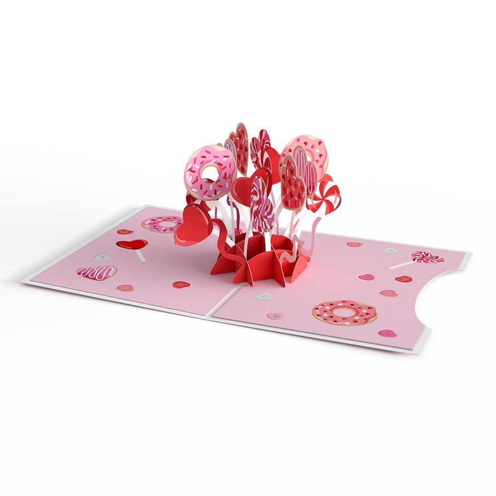 Lovepop - Valentinstag - Rosen - Nistkarte 3D Pop - Up Nestkarte - Onlineshop für außergewöhnliche Grußkarten und Paper Art - Online kaufen