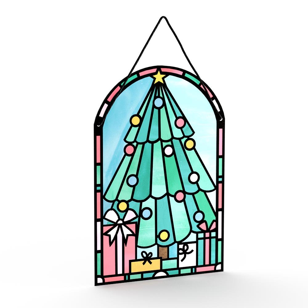 Lovepop - Weihnachtsbaum Sonnenfänger Karte - Onlineshop für außergewöhnliche Grußkarten und Paper Art - Online kaufen