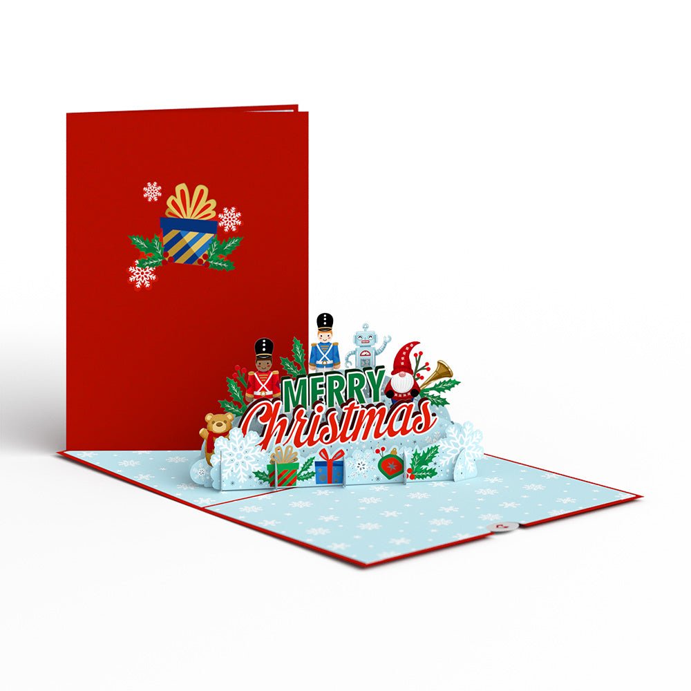 Lovepop - Weihnachtszeichen 3D Pop - Up Karte - Onlineshop für außergewöhnliche Grußkarten und Paper Art - Online kaufen